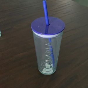 Teavana glass 16 oz tumbler
